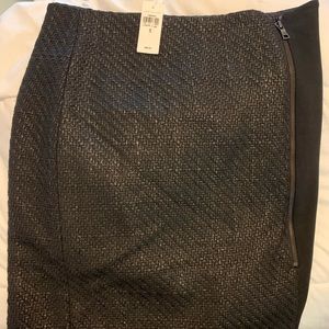 Ann Taylor black skirt size 8 brand new with tags